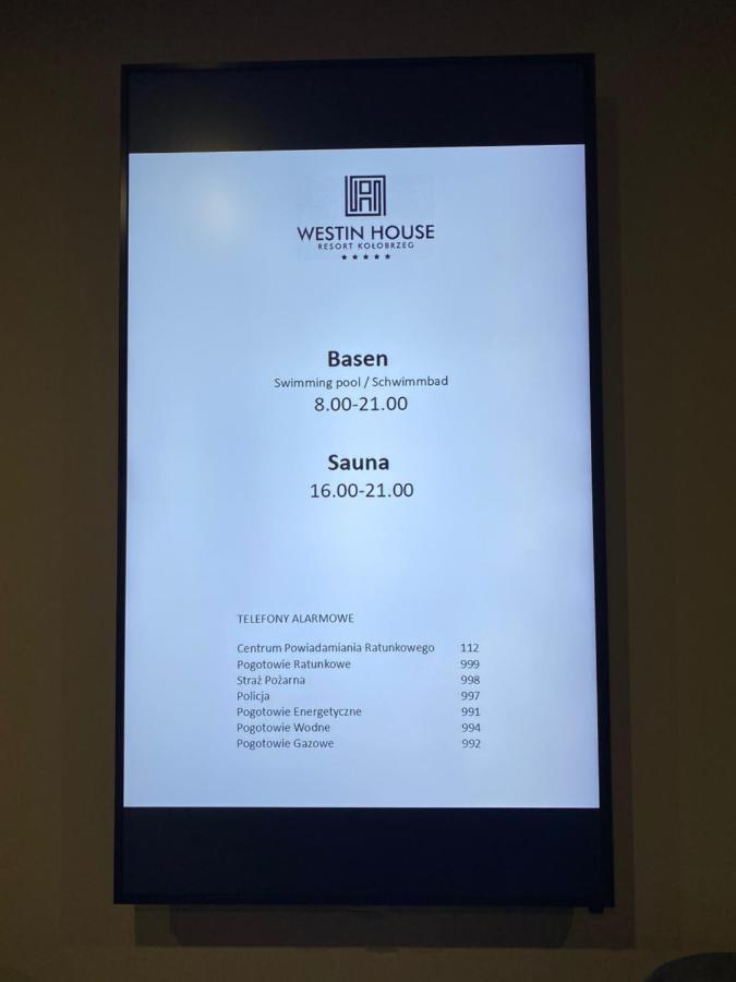 Mizu Apartamenty - Westin Kołobrzeg Exteriör bild